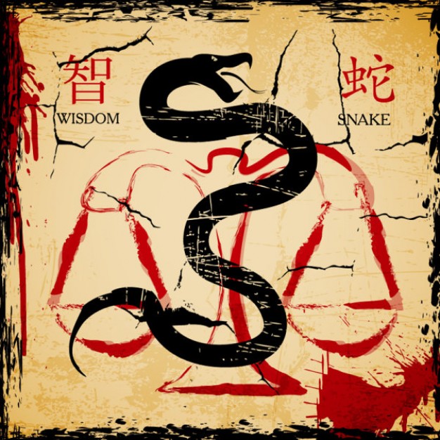 wind-chinese-year-of-the-snake-card-vector-material_34-58049